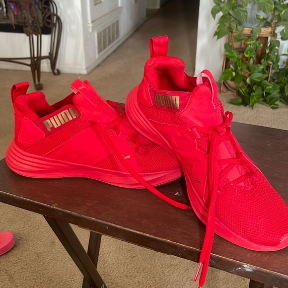 Puma Shoes - red puma sneakers